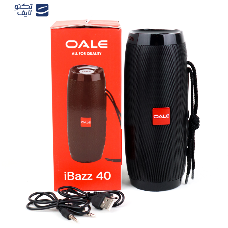 اسپیکر بلوتوثی قابل حمل اوآلی مدل iBazz 40