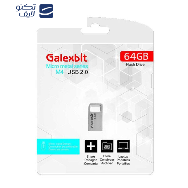 فلش مموری گلکسبیت مدل M4 ظرفیت 64 گیگابایت