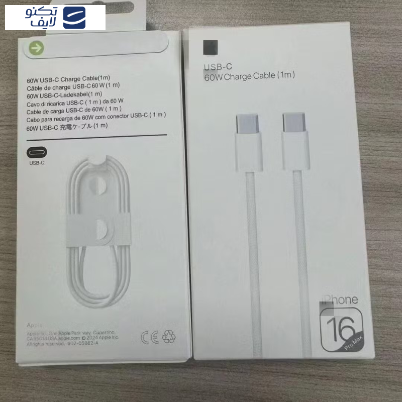 کابل USB-C مدل iPhone 16 طول 1 متر