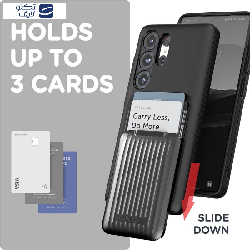  کاور وی آر اس مدل D-Wallet Orb Fit مناسب برای گوشی موبایل سامسونگ Galaxy S25 Ultra