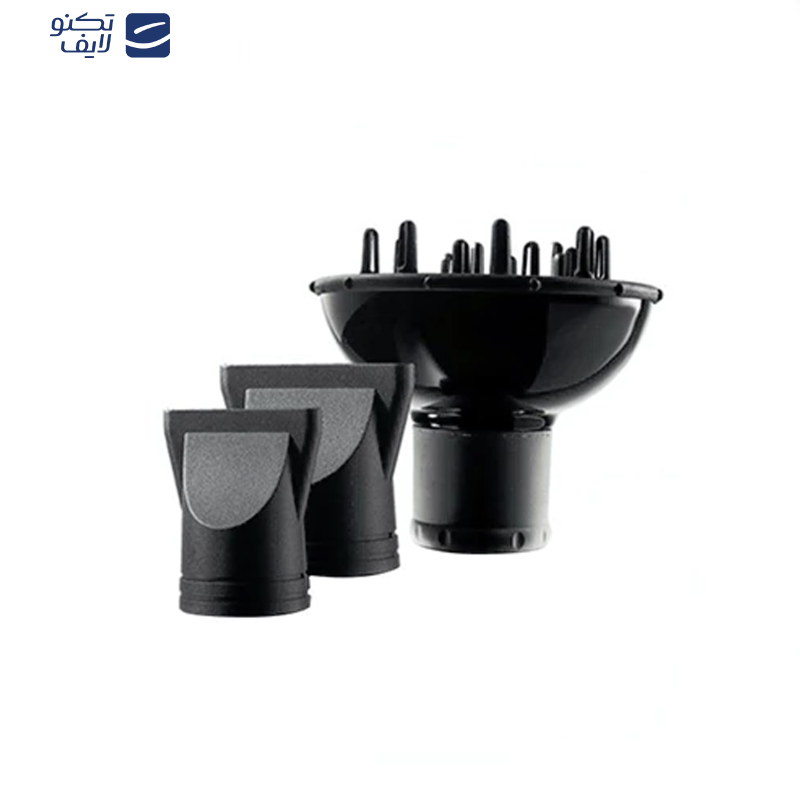 سشوار حرفه‌ای پروویو مدل PW-3111، موتور AC با توان مصرفی 2300 وات، دارای قابلیت باد سرد، فناوری تولید یون، صفحه نمایش، با حالت حجم‌دهنده و صاف‌کننده، وزن 700 گرم، تنظیم حرارت 3 حالته و کنترل سرعت 2 حالته، به همراه سری متمرکزکننده پهن و باریک