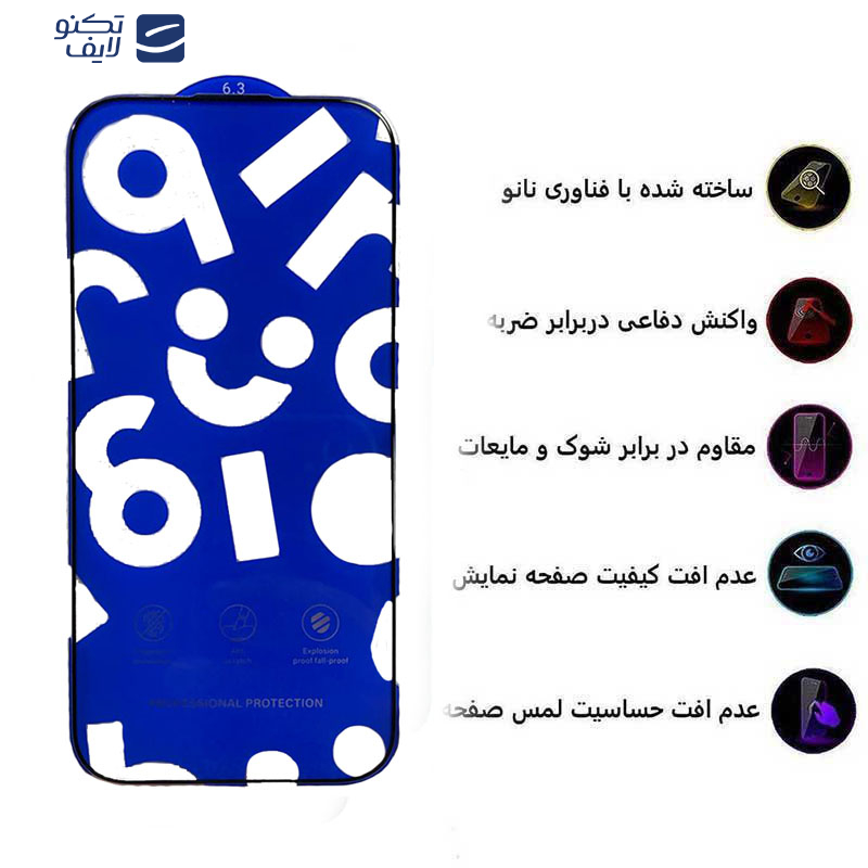 محافظ صفحه نمایش اپیکوی مدل OGBRO مناسب برای گوشی موبایل اپل iPhone 16 Pro محافظ صفحه نمایش اپیکوی مدل OGBRO مناسب برای گوشی موبایل اپل iPhone 16 Pro