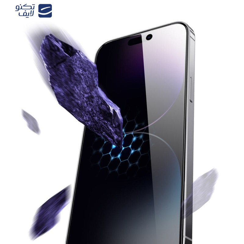 محافظ صفحه نمایش حریم خصوصی گرین لاین مدل 9H Steve privacy مناسب برای گوشی موبایل اپل iphone 15 Pro Max