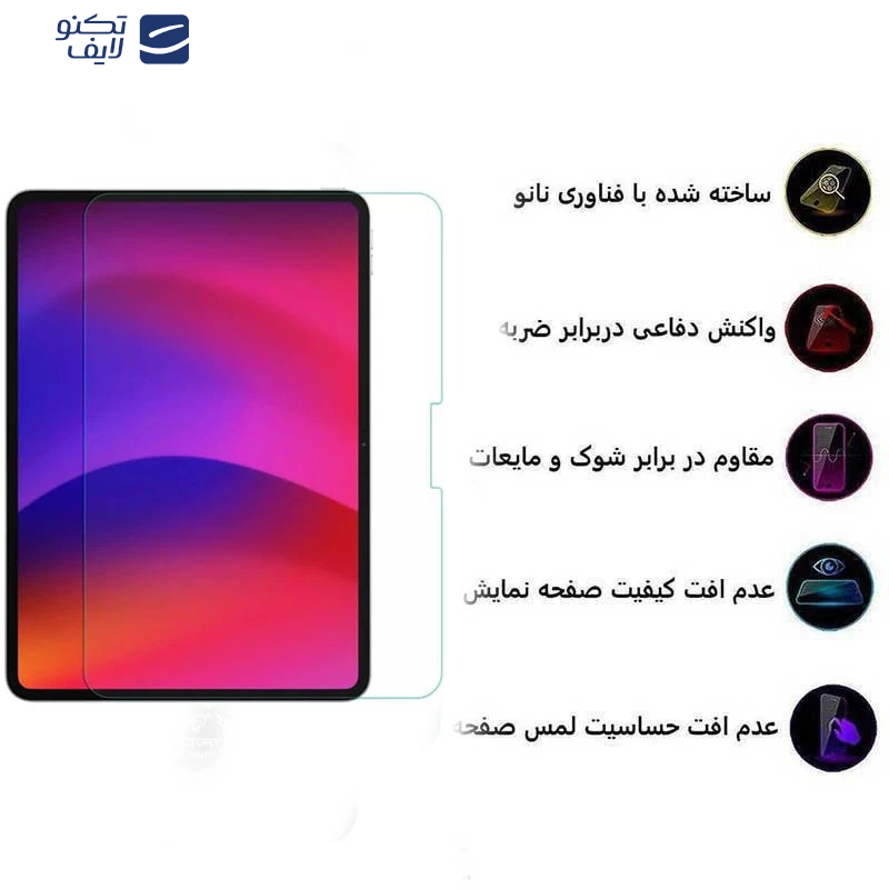 محافظ صفحه نمایش گرین لاین مدل Screen Guard مناسب برای تبلت اپل iPad Pro 11 2024/ Air 11 2024