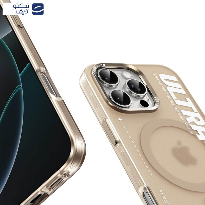 کاور گرین لاین مدل Ultra Magsafe مناسب برای گوشی موبایل اپل iPhone 16 Pro Max