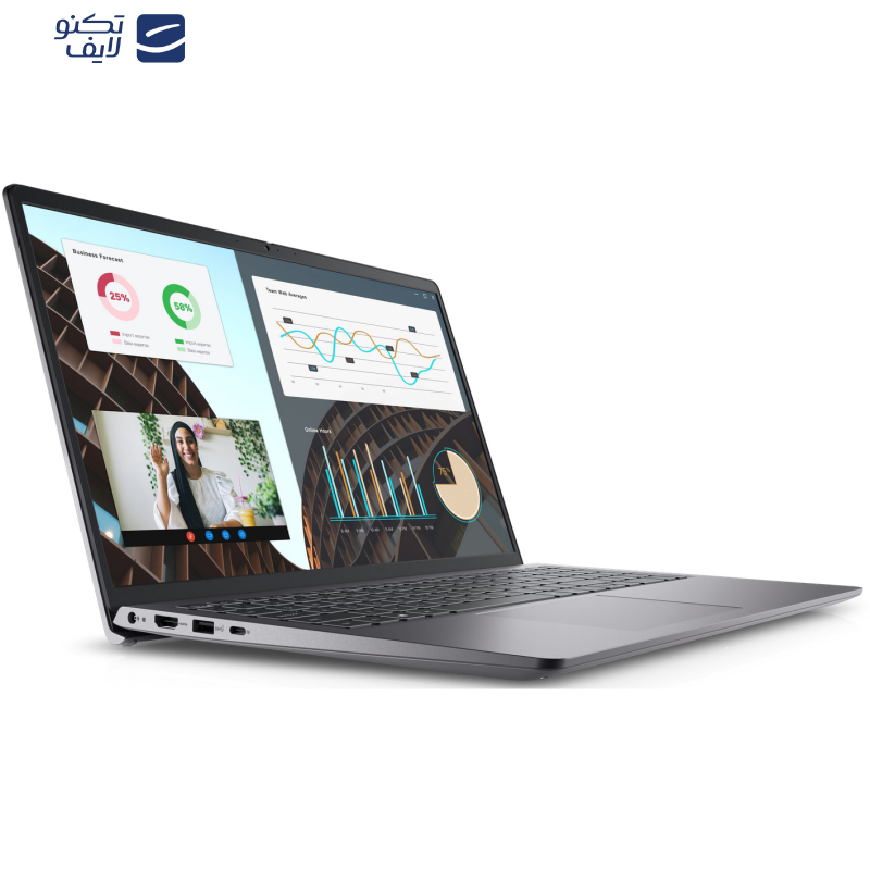 لپ تاپ 15.6 اینچی دل مدل Vostro 3530-i7 1355U-16GB DDR4-512GB SSD-IPS 120Hz-Backlit 