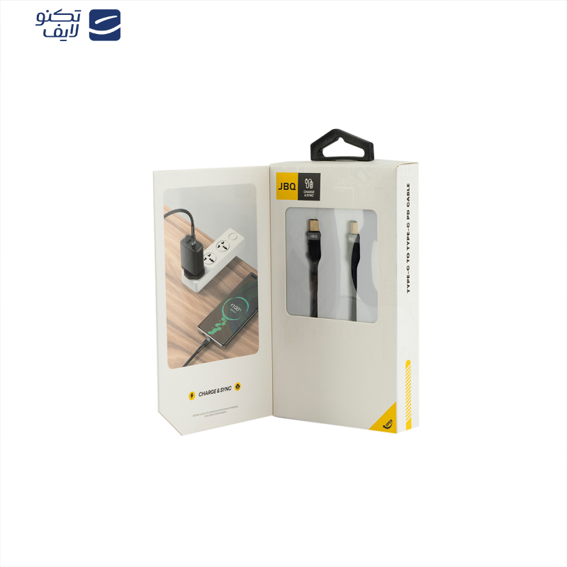 کابل تبدیل USB-C به USB-C جی بی کیو مدل CA-720 CC طول 1.5 متر