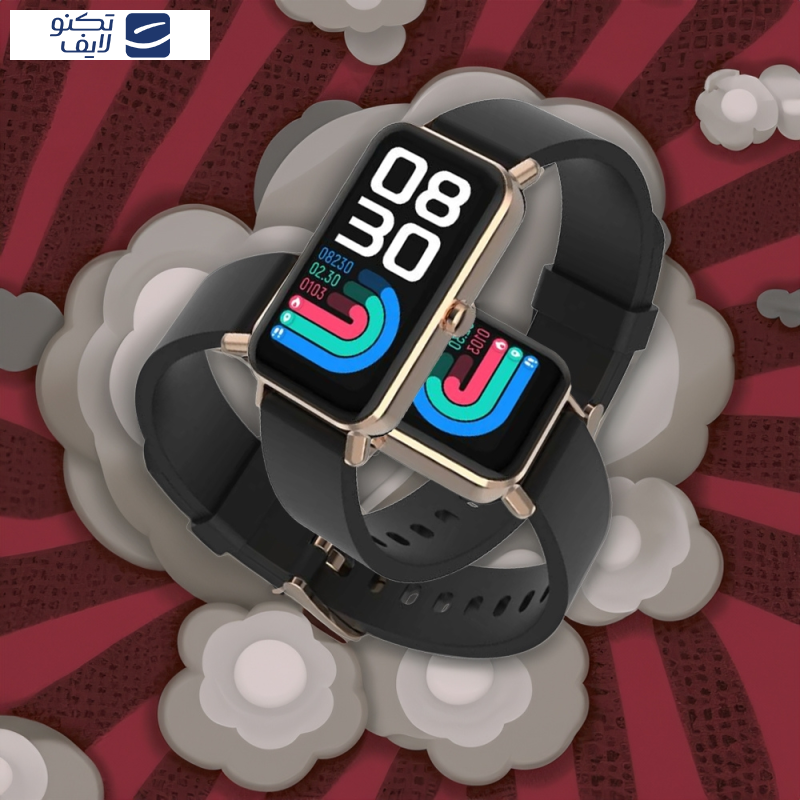 ساعت هوشمند گرین لاین مدل Fit Track - BLock