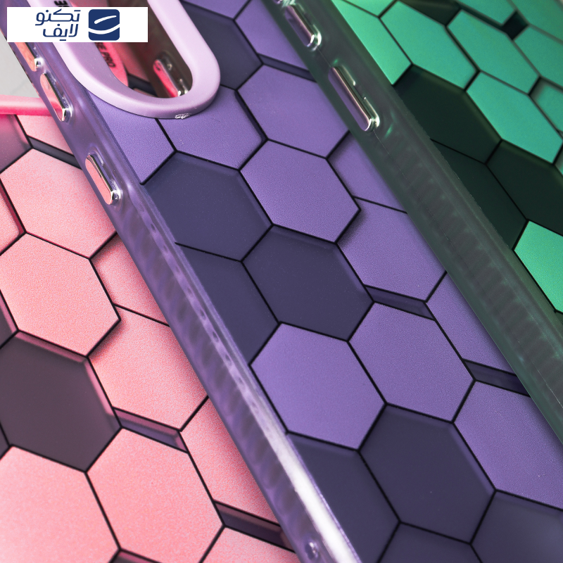 کاور طرح زنبوری مدل 3 بعدی 3D مناسب برای گوشی موبایل سامسونگ Galaxy A54