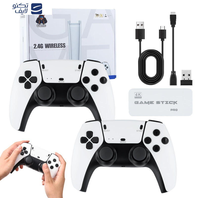 کنسول بازی گیم استیک پرو طرح ps5 مدل Game stick 4K Ultra
