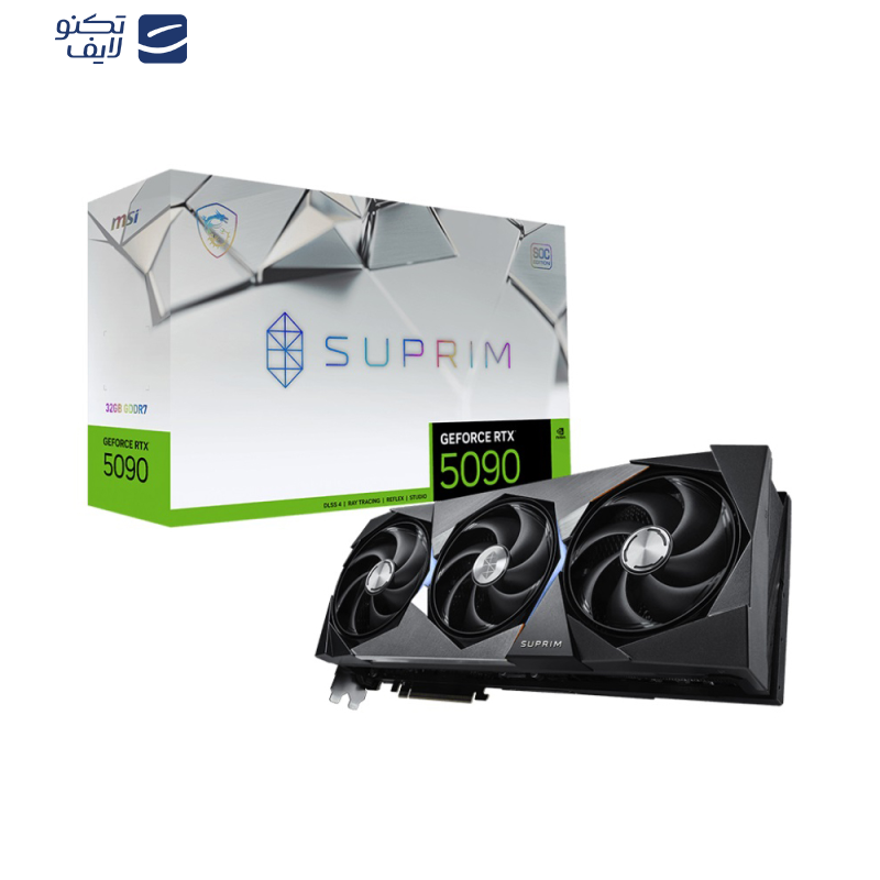 کارت گرافیک ام اس آی مدل GeForce RTX 5090 32G SUPRIM