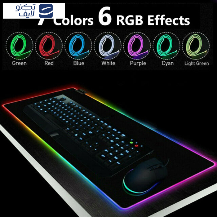 ماوس پد مخصوص بازی مدل RGB-EXTENDED CHROMA