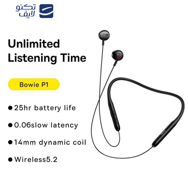 هدفون بی سیم باسئوس مدل  BOWIE P1