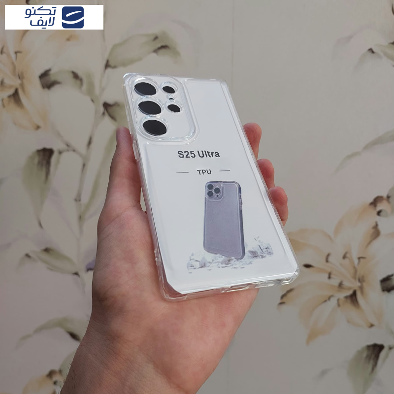 کاور زیفرند مدل ژله ای محافظ لنز دار مناسب برای گوشی سامسونگ Galaxy S25 Ultra