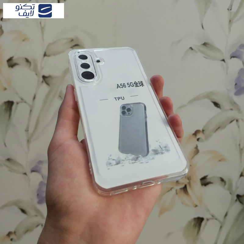 کاور زیفرند مدل ژله ای محافظ لنز دار مناسب برای گوشی موبایل سامسونگ Galaxy A56
