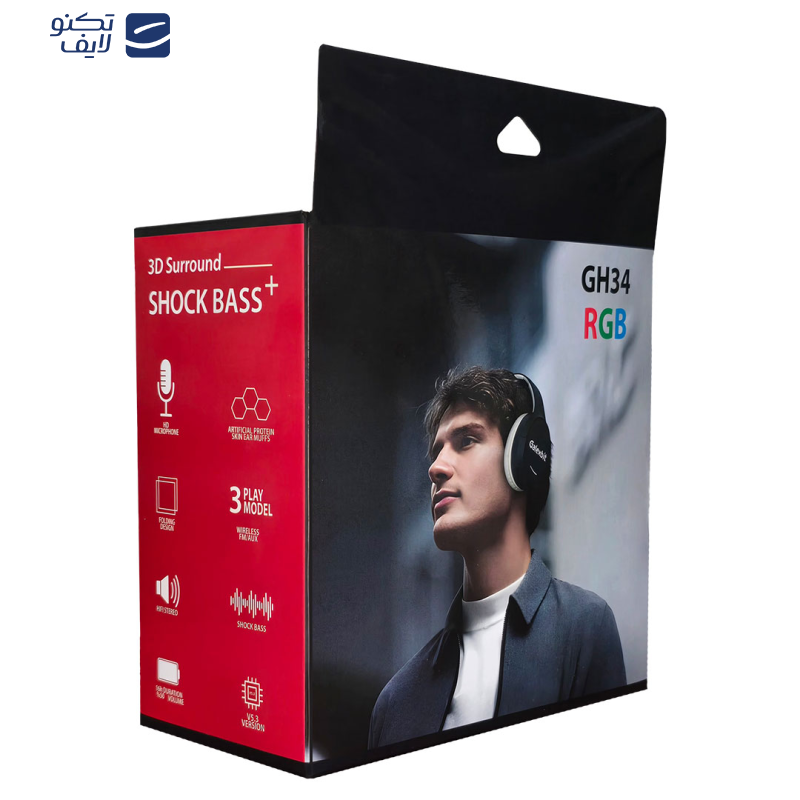 هدست بلوتوثی گلکسبیت مدل GH34