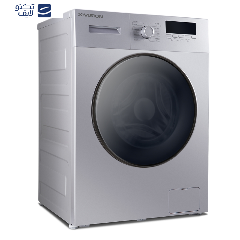 ماشین لباسشویی ایکس ویژن مدل TE62-AW/AS ظرفیت 6 کیلوگرم