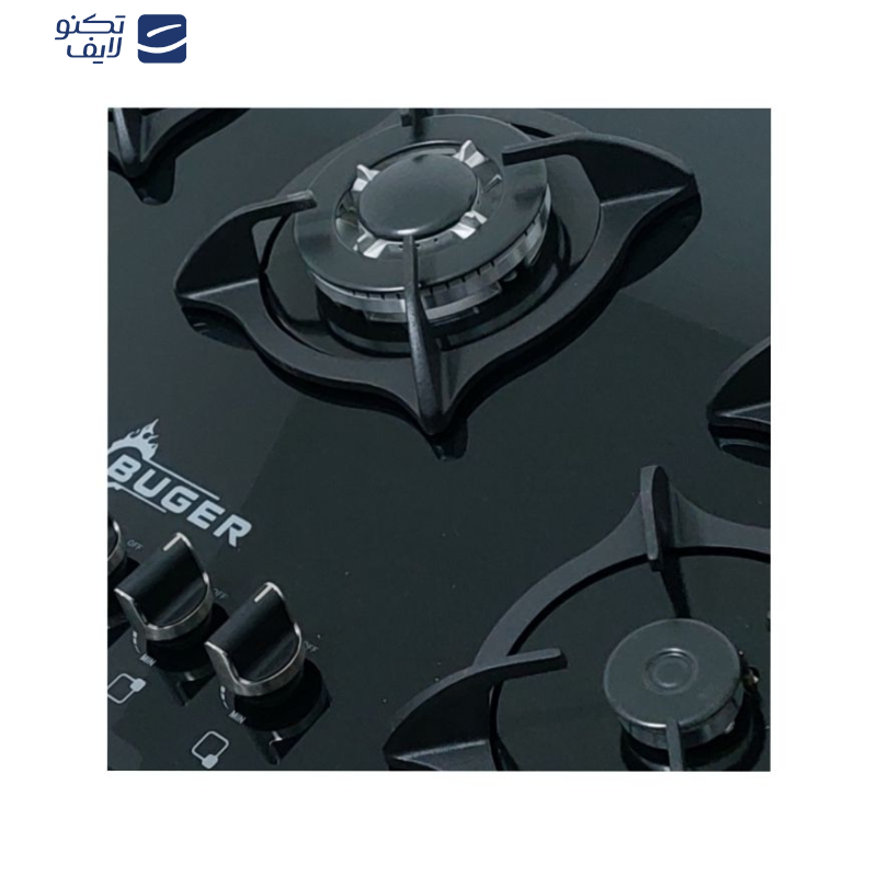 اجاق گاز صفحه‌ای پنج شعله بوگر مدل  808