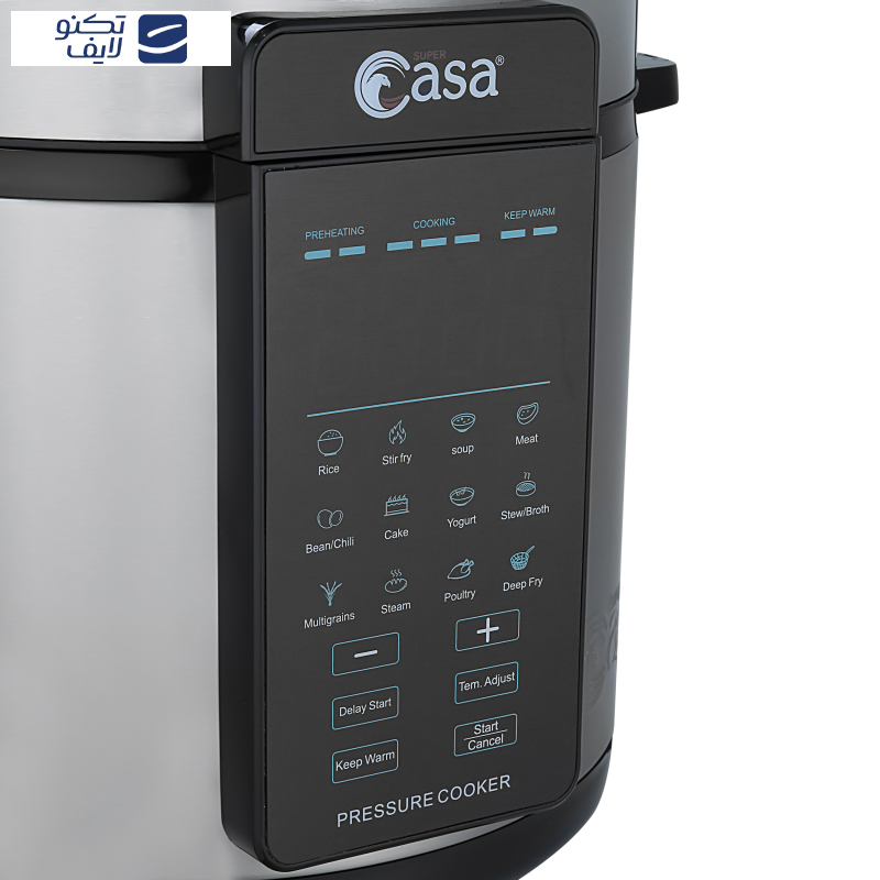 زودپز برقی سوپر کاسا مدل CA-206