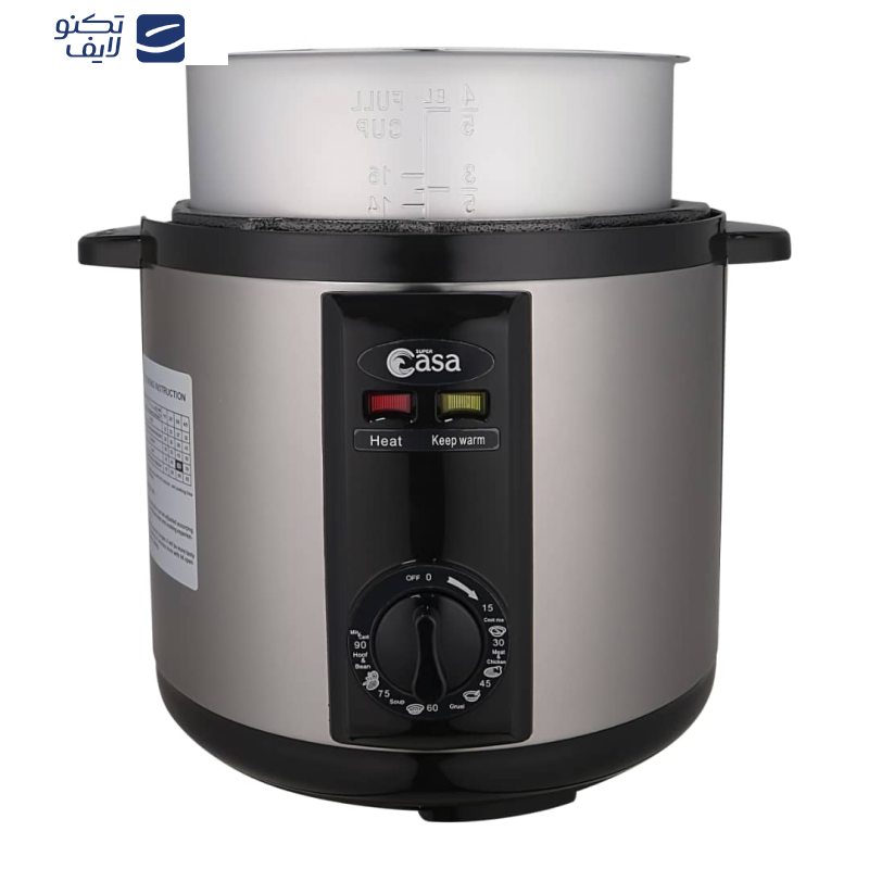 زودپز برقی سوپر کاسا مدل CA-108 گنجایش 8 لیتر
