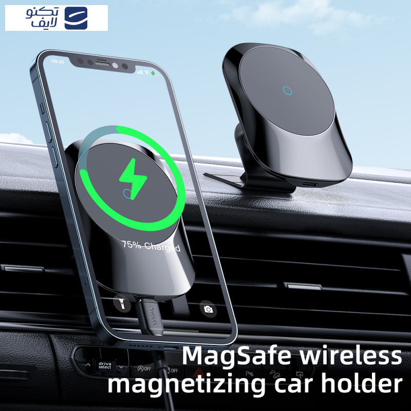 پایه نگهدارنده و شارژر بی سیم گوشی موبایل مک دودو مدل CH-7071