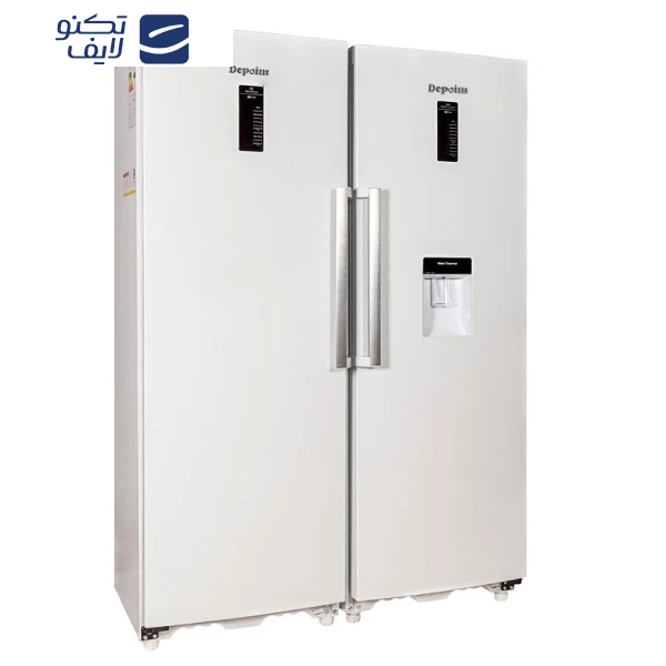 یخچال و فریزر دوقلو 40 فوت دیپوینت مدل  NF14-D5iU-W/NR14-D5iU-W
