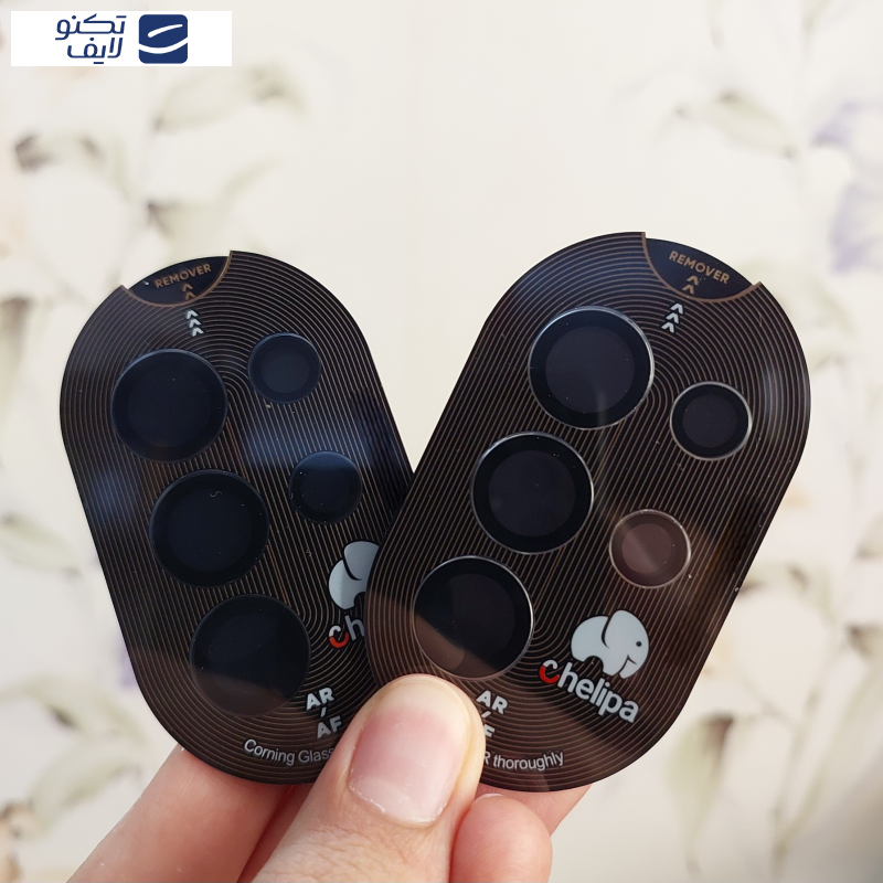 محافظ لنز دوربین چلیپا مدل Titanium مناسب برای گوشی موبایل سامسونگ Galaxy S24 Ultra