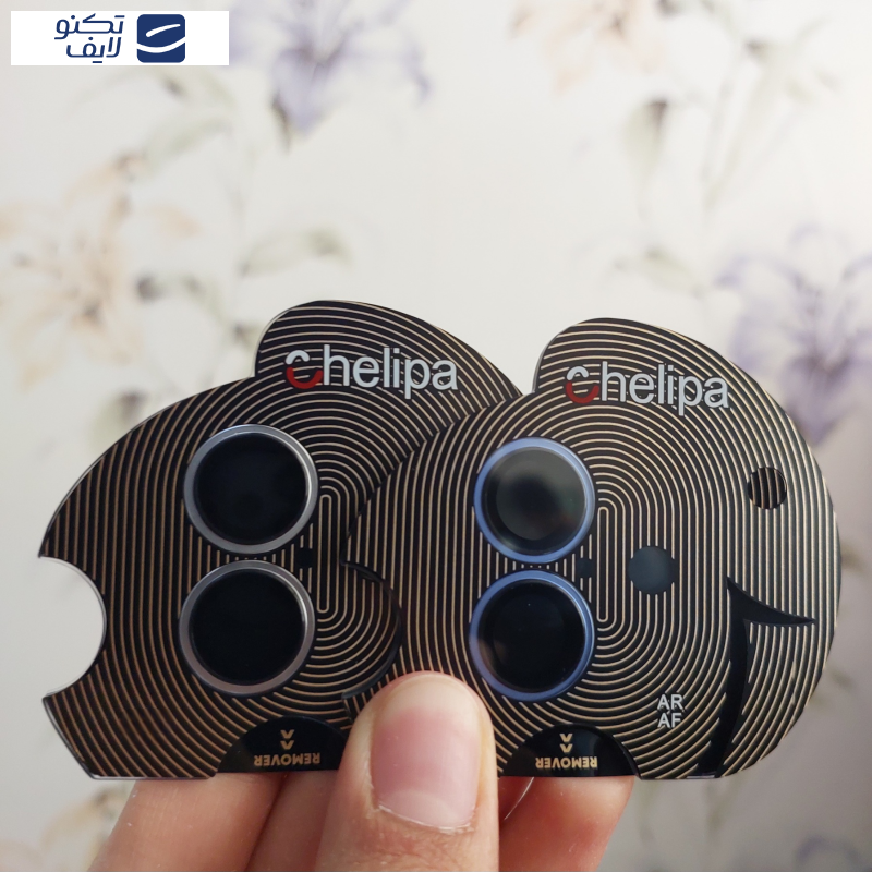 محافظ لنز دوربین چلیپا مدل Titanium مناسب برای گوشی موبایل اپل iPhone 16