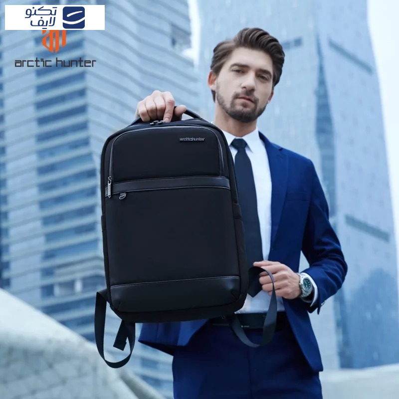 کوله پشتی لپ تاپ آرتیک هانتر مدل ARH00670 مناسب برای لپ تاپ 14.1 تا 15.6 اینچی