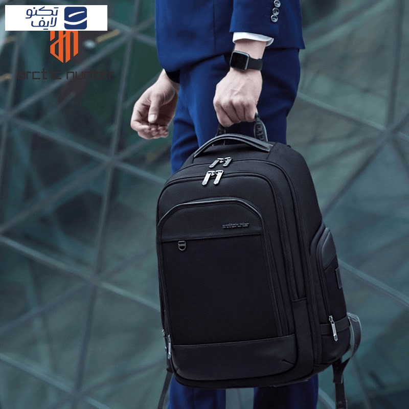 کوله پشتی لپ تاپ آرتیک هانتر مدل B00683 مناسب برای لپ تاپ 14.1 تا 15.6 اینچی