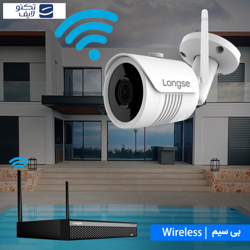 سیستم امنیتی لانگسی مدل WIFI3608DE4SW200