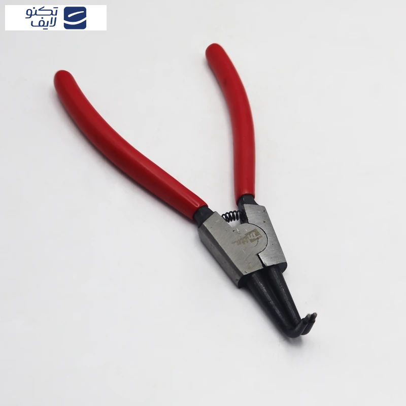 انبر خار باز کن میتا مدل سر کج کد AJ-MITA-bk-7inch سایز 7 اینچ 