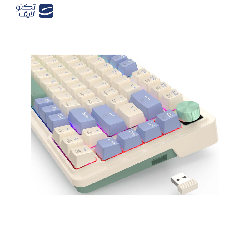 کیبورد مخصوص بازی ردراگون مدل Geb K673 CPG PRO