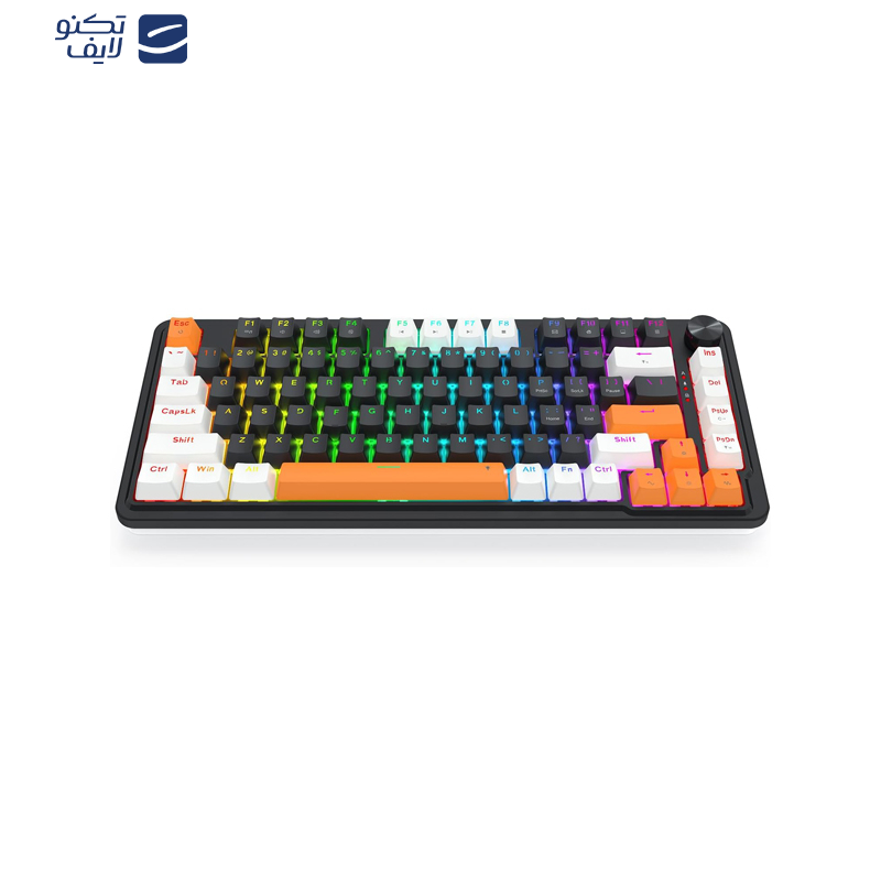 کیبورد گیمینگ ردراگون مدل Landshaker K714WBO RGB