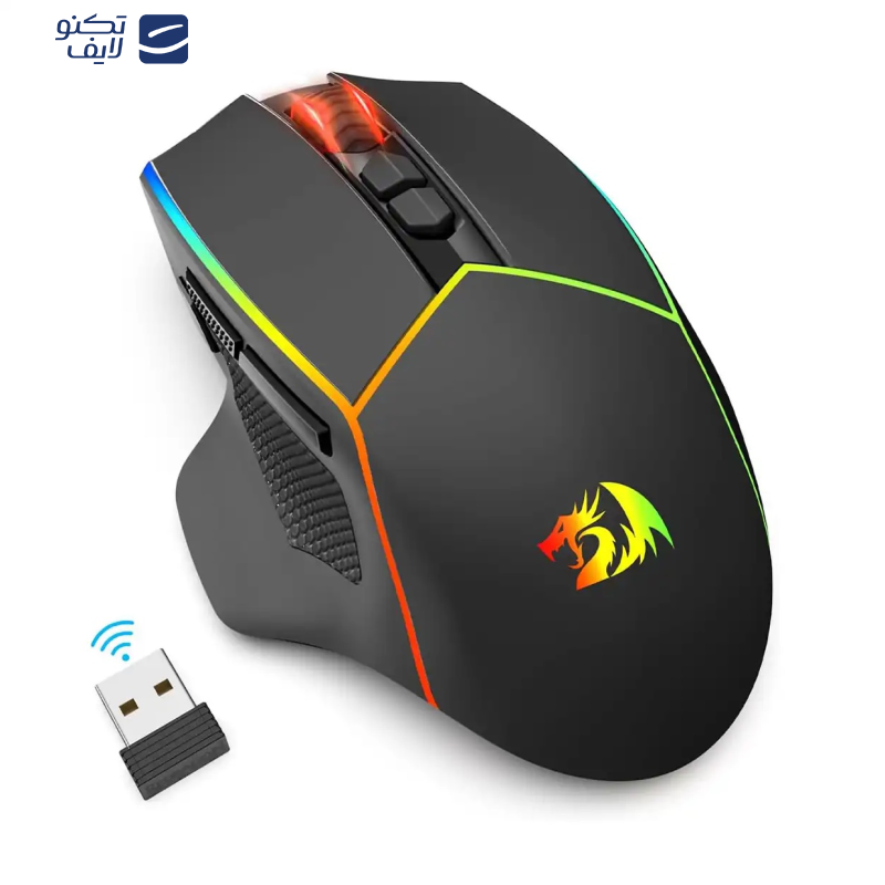 ماوس بی سیم مخصوص بازی ردراگون مدل AXE M814 PRO ماوس بی سیم مخصوص بازی ردراگون مدل AXE M814 PRO