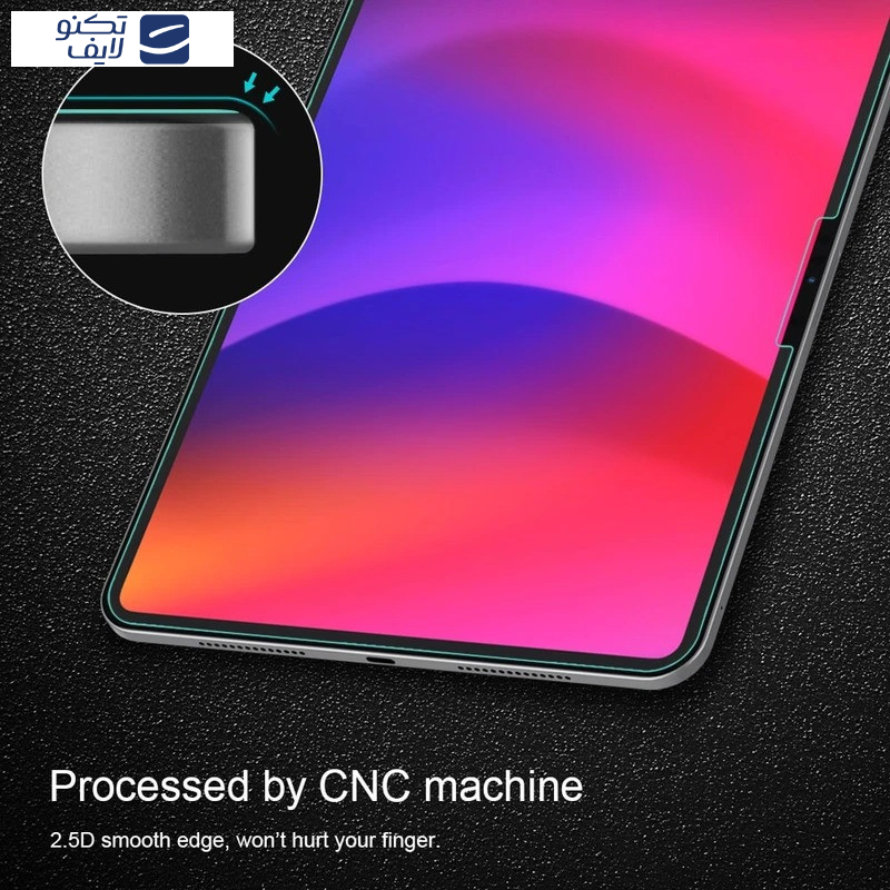 محافظ صفحه نمایش بوف مدل 5D مناسب برای تبلت اپل iPad Air 13 2025 / iPad Air 13 2024 / iPad Pro 13 2024 