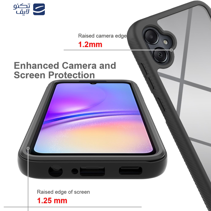 کاور اپیکوی مدل TPU Frame مناسب برای گوشی موبایل سامسونگ Galaxy A05