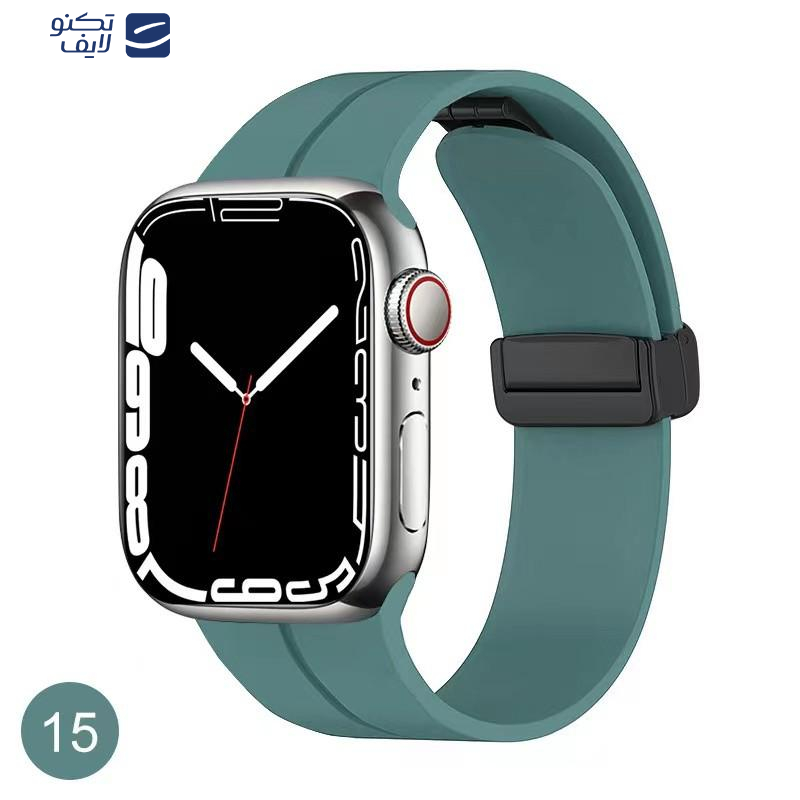 بند مدل مگنت5692 مناسب برای اپل واچ سری 1/2/3/4/5/6/7/8/SE/ULTRA سایز 42/44/45/49 میلی متری