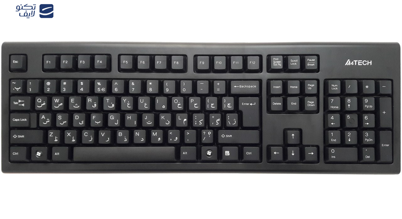 کیبورد و ماوس ای فورتک مدل 3000N کیبورد و ماوس ای فورتک مدل 3000N