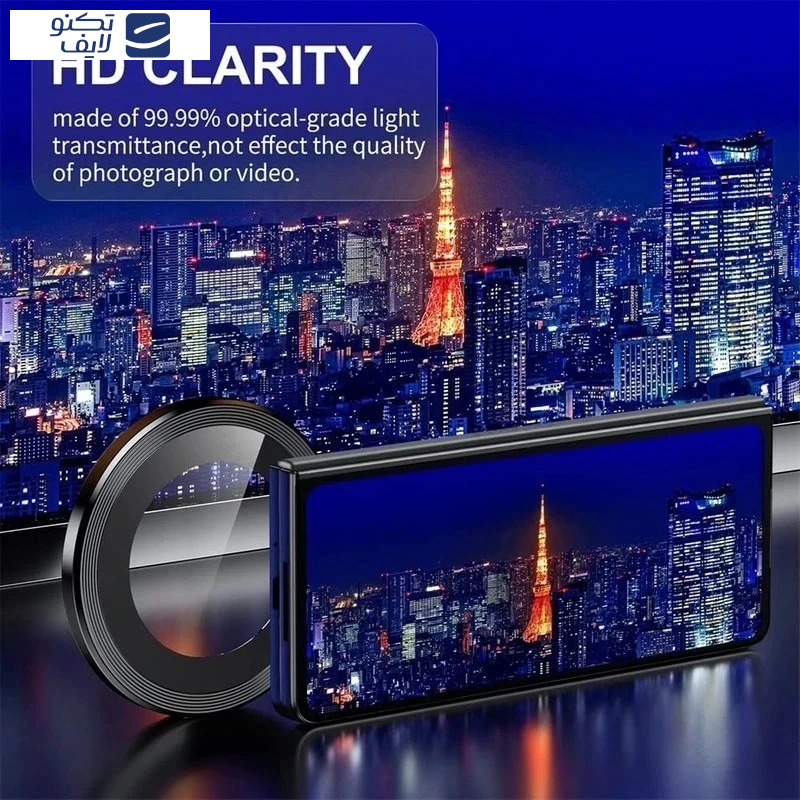 محافظ لنز دوربین اپیکوی مدل HD-ColorLenz مناسب برای گوشی موبایل اپل iPhone 16e