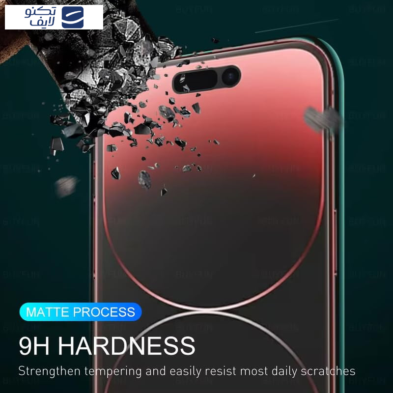 محافظ صفحه نمایش بوف مدل Crystal Pro-G مناسب برای گوشی موبایل اپل iPhone 16e/14/13 Pro/13