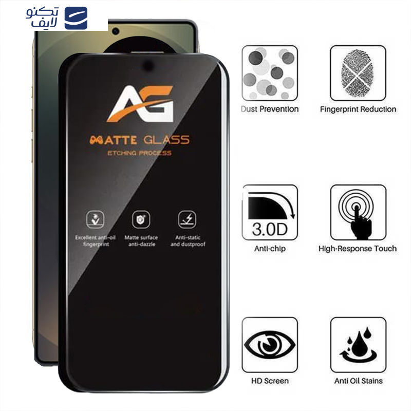 محافظ صفحه نمایش مات اپیکوی مدل AG Matte Etching مناسب برای گوشی موبایل سامسونگ Galaxy S24 Ultra