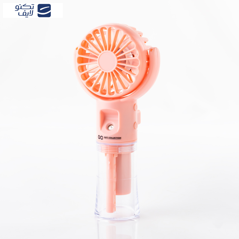 پنکه شارژی گیفت کالکشن مدل Sprayer ظرفیت 400 میلی آمپر ساعت