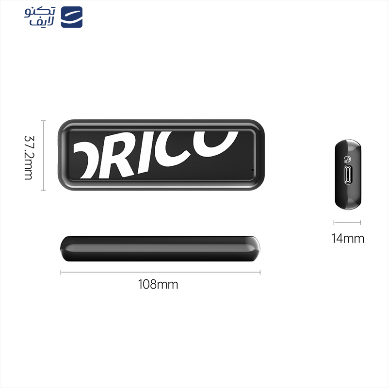 باکس M.2 NVMe SSD اوریکو مدل CPM2C3-G2