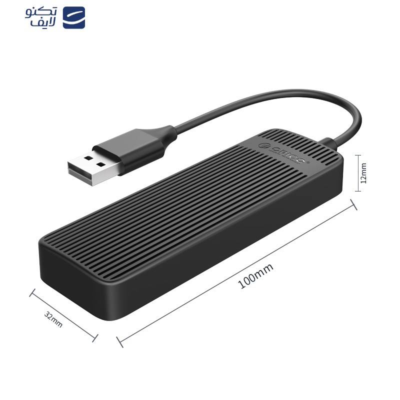 هاب چهار پورت USB 2.0 اوریکو مدل FL02