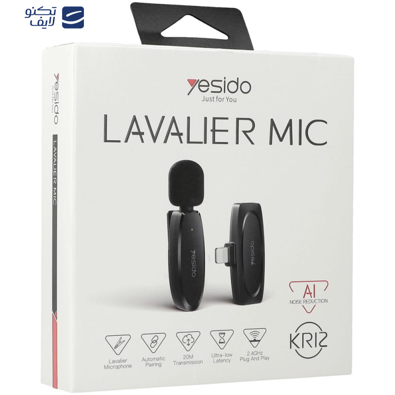 میکروفن یقه ای یسیدو مدل KR12