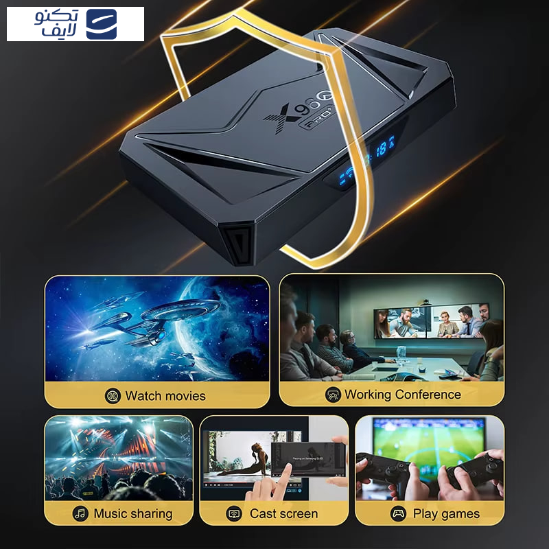 اندروید باکس  X96Q Pro Plus  مدل H728 