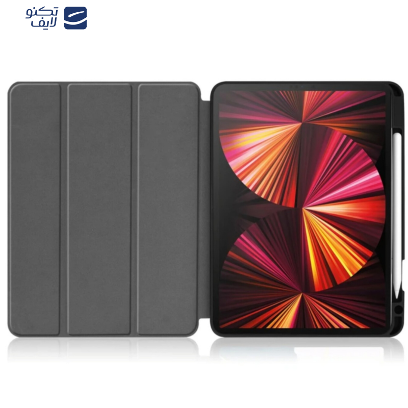 کیف کلاسوری زیفرند مدل Smart Leather مناسب برای تبلت اپل iPad Pro 12.9 2021