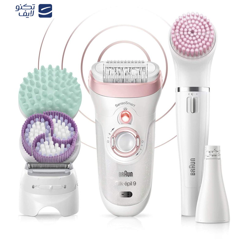 مجموعه اصلاح موی بدن براون مدل SE9-995 بسته 9 عددی