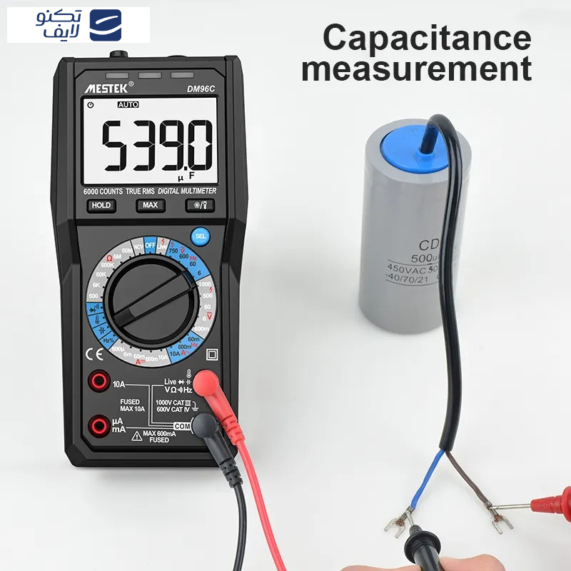 مولتی متر دیجیتال مستک مدل DM96C